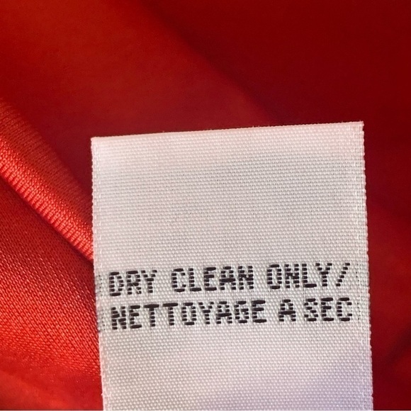 CALVIN KLEIN Petites Ruby Red Knit Satin Tank Size Small Petite - Picture 6 of 6